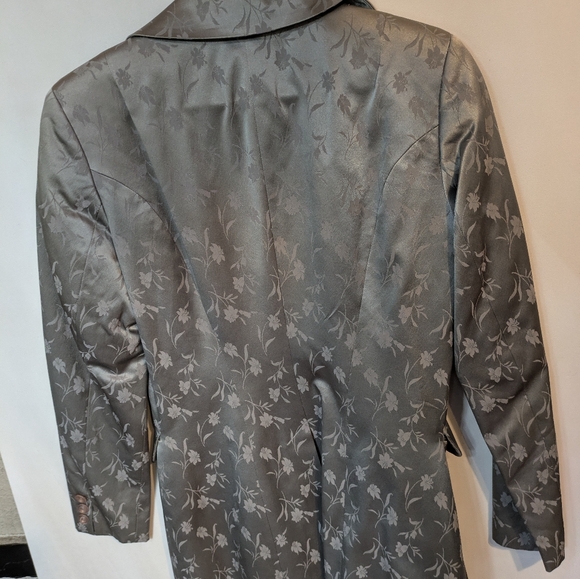 Silver Gothic Bebe Blazer - Picture 2 of 4